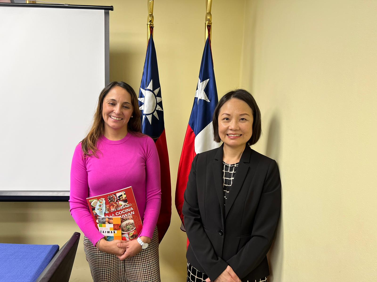 Diputada Carla Morales  (RN) gestiona visita de  la encargada económica de Taiwán en Chile a la Región de O’Higgins