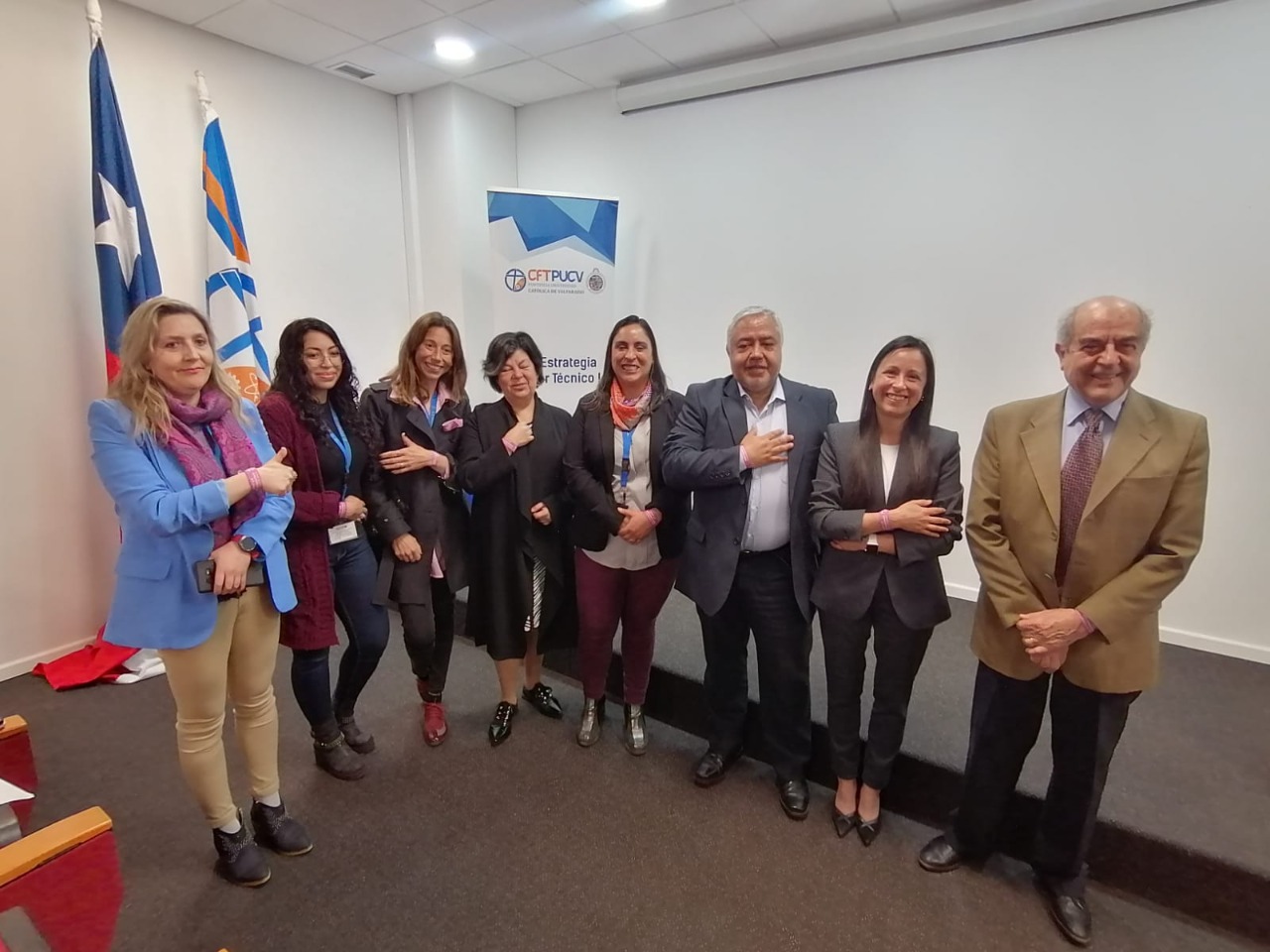 CFT PUCV conmemoró “Día de la no violencia contra la mujer” con emotiva actividad en la Sede Valparaíso