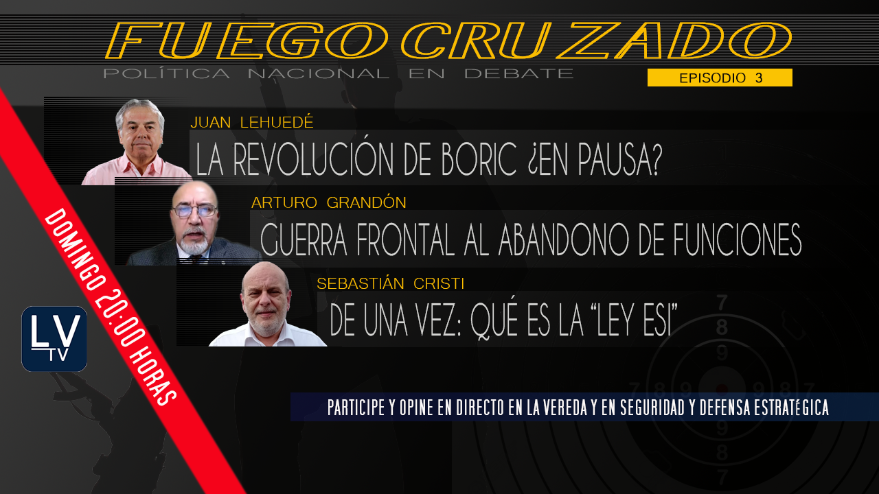 FUEGO CRUZADO: Política Nacional En Debate Episodio 3