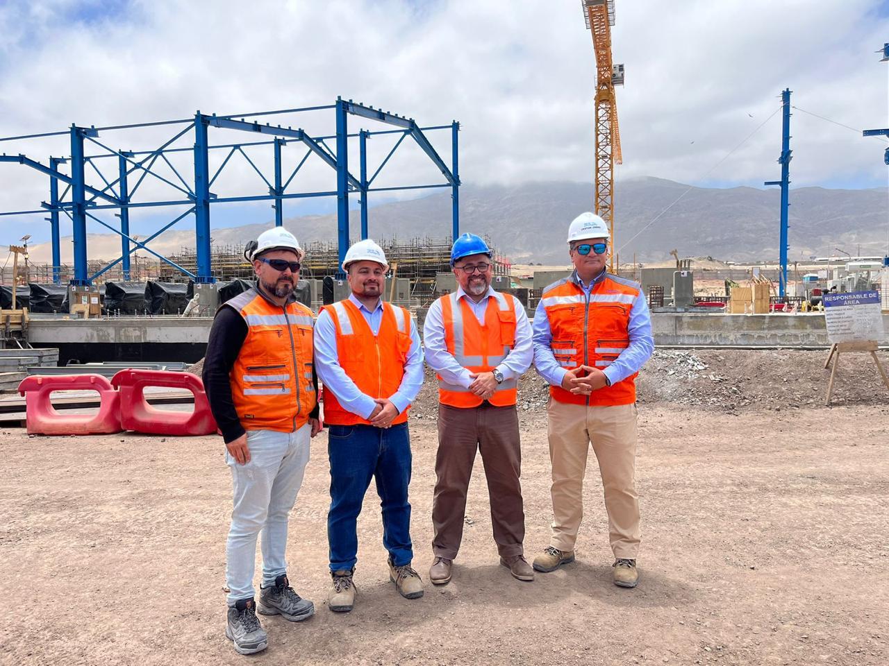 Diputado Víctor Pino visita ampliación de Planta Desaladora de Antofagasta y pidió replicar la medida en Coquimbo