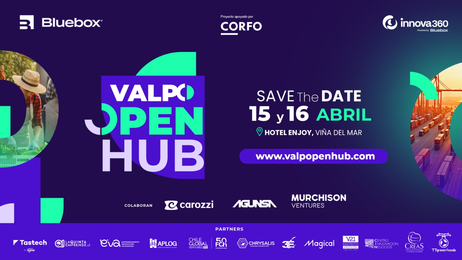 Valpo Open Hub: el encuentro de innovación que busca transformar la industria de alimentos y logística regional